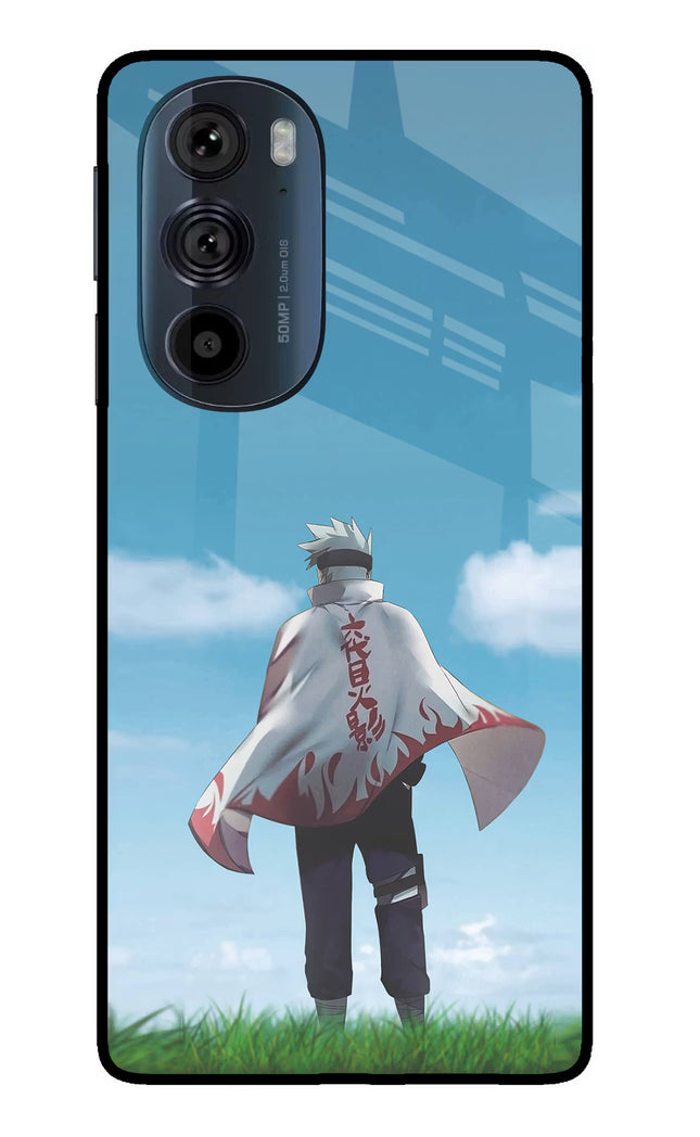 Kakashi Moto Edge 30 Pro Glass Case Back Cover by Casekaro