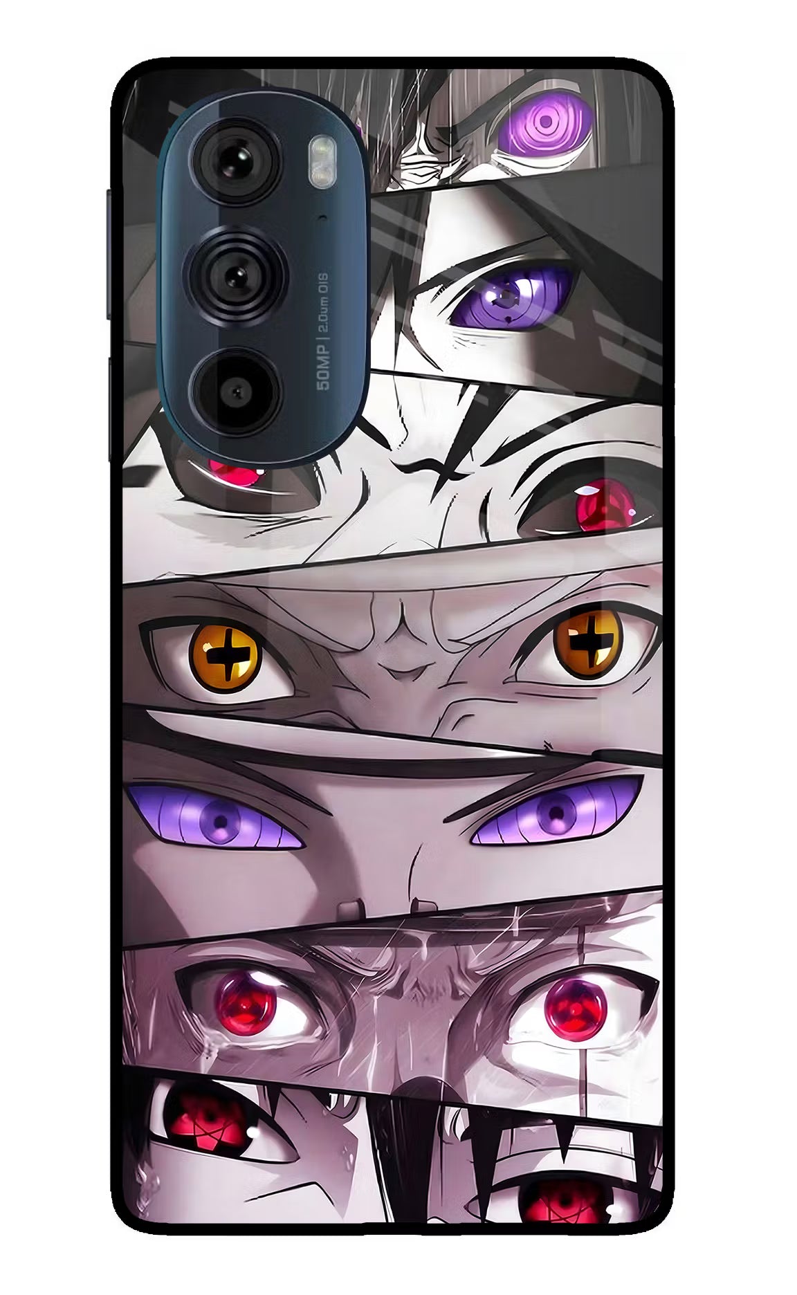 Naruto Anime Moto Edge 30 Pro Glass Case Back Cover by Casekaro