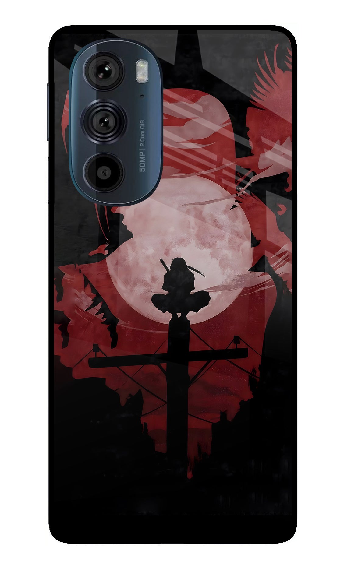 Naruto Anime Moto Edge 30 Pro Glass Case