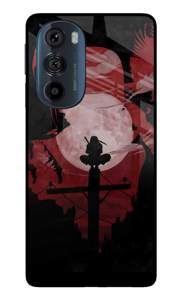 Naruto Anime Moto Edge 30 Pro Glass Case Back Cover by Casekaro