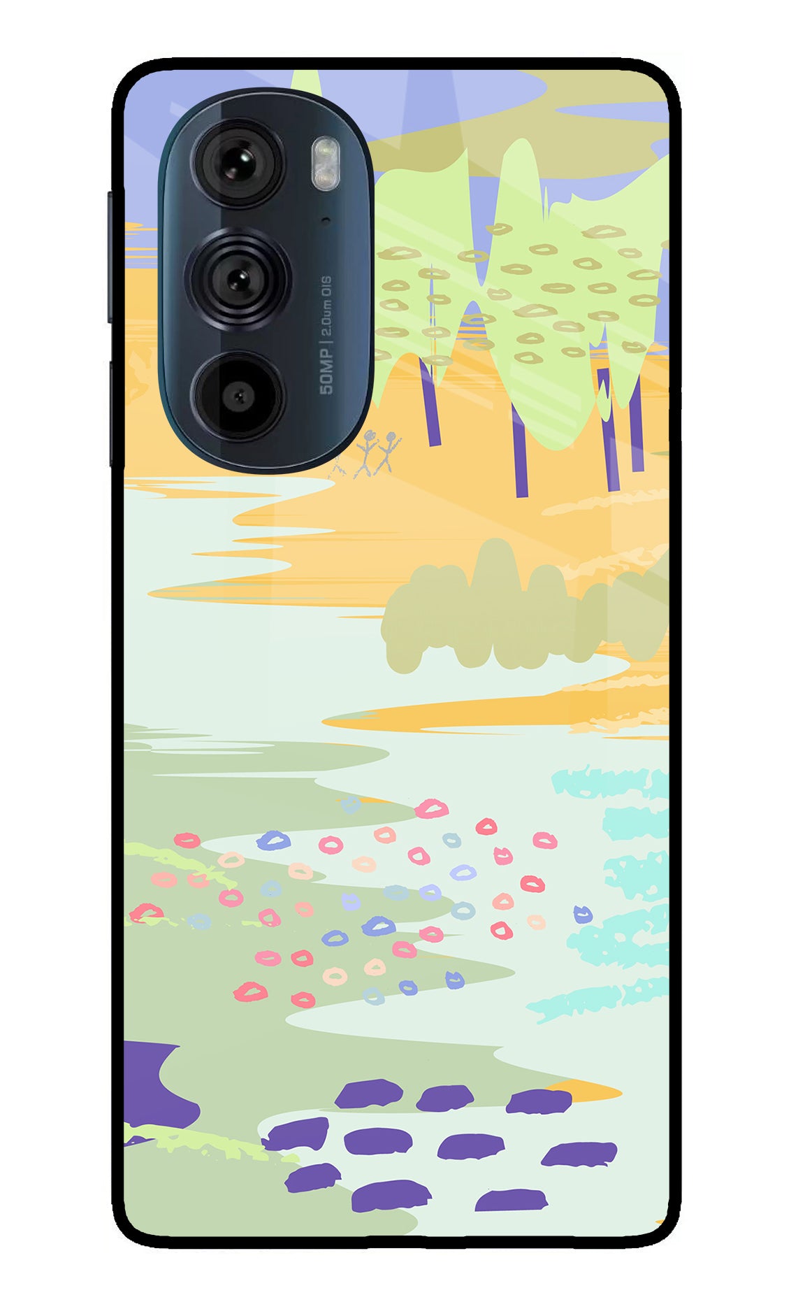 Scenery Moto Edge 30 Pro Back Cover