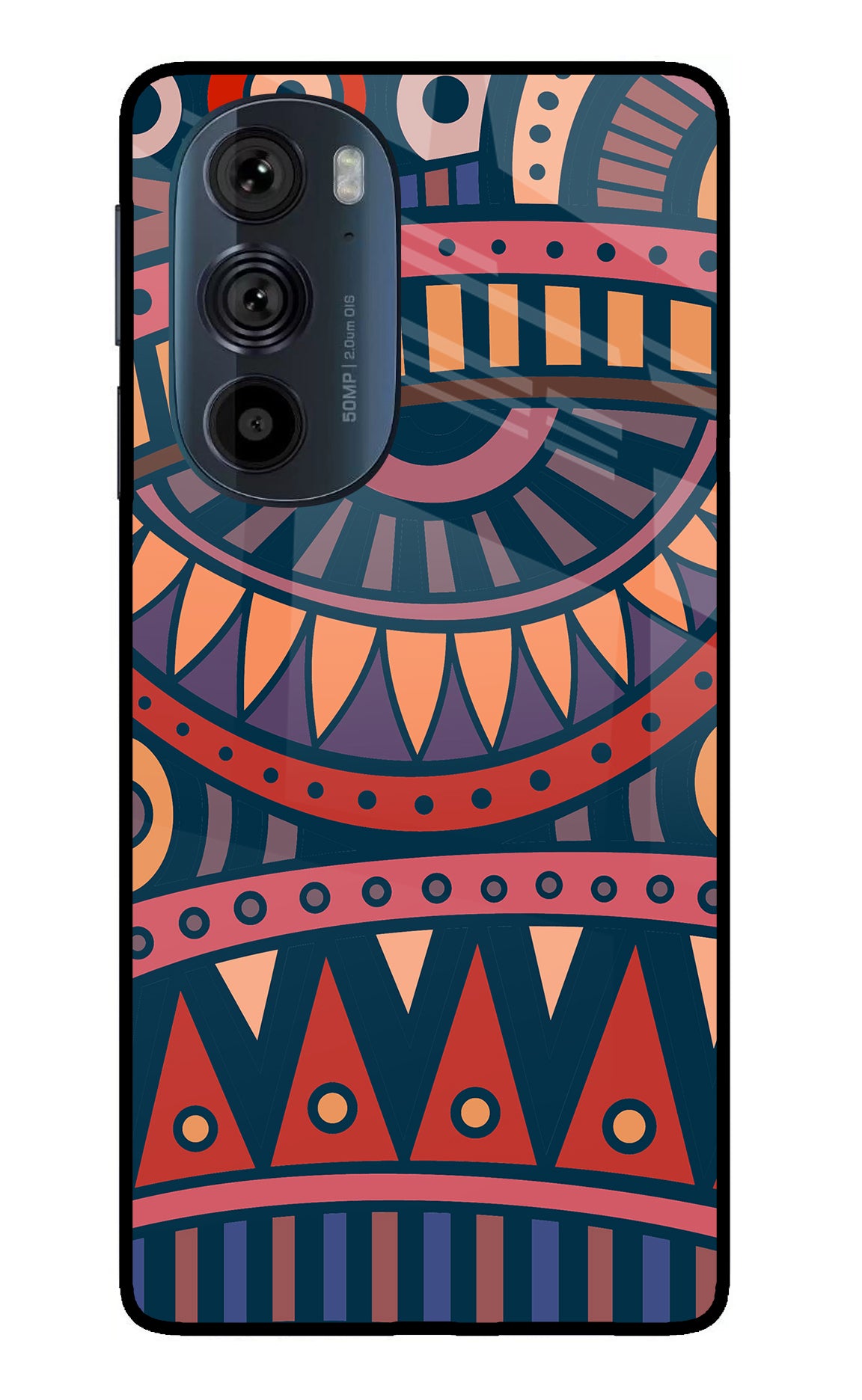 African Culture Design Moto Edge 30 Pro Glass Case