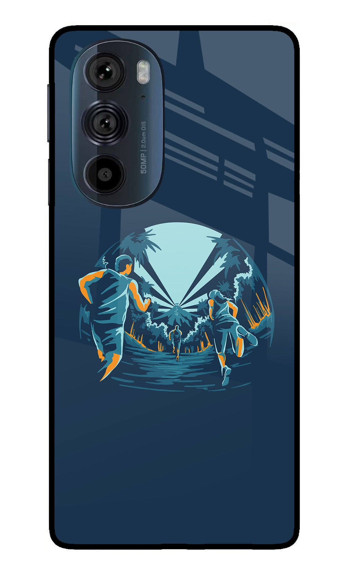 Team Run Moto Edge 30 Pro Back Cover