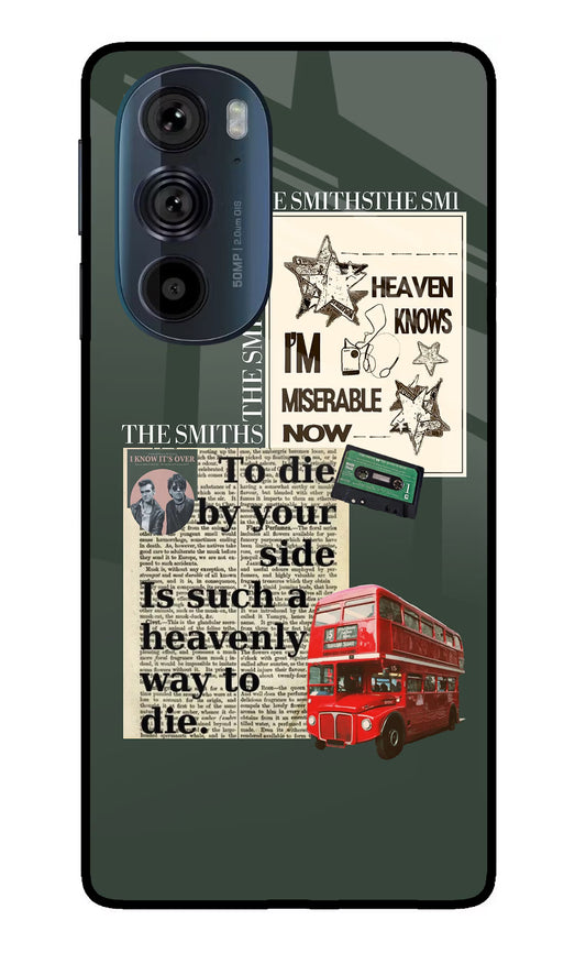 The Smiths Moto Edge 30 Pro Glass Case