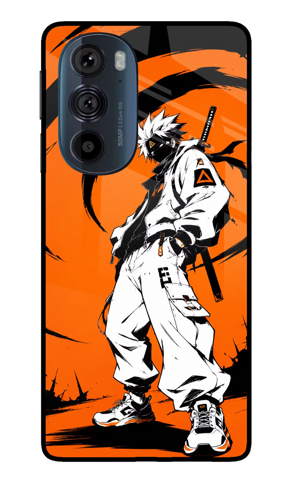 Street Samurai  Moto Edge 30 Pro Glass Case