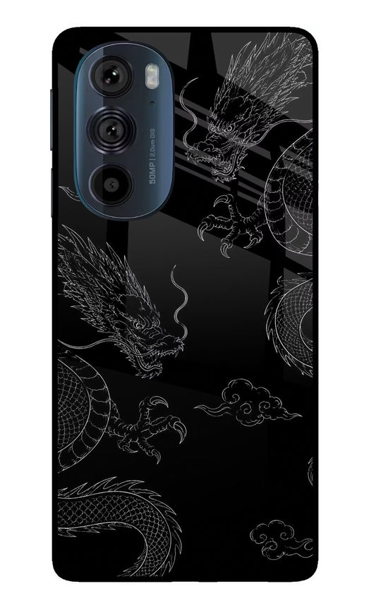 Twin Dragons Moto Edge 30 Pro Glass Case