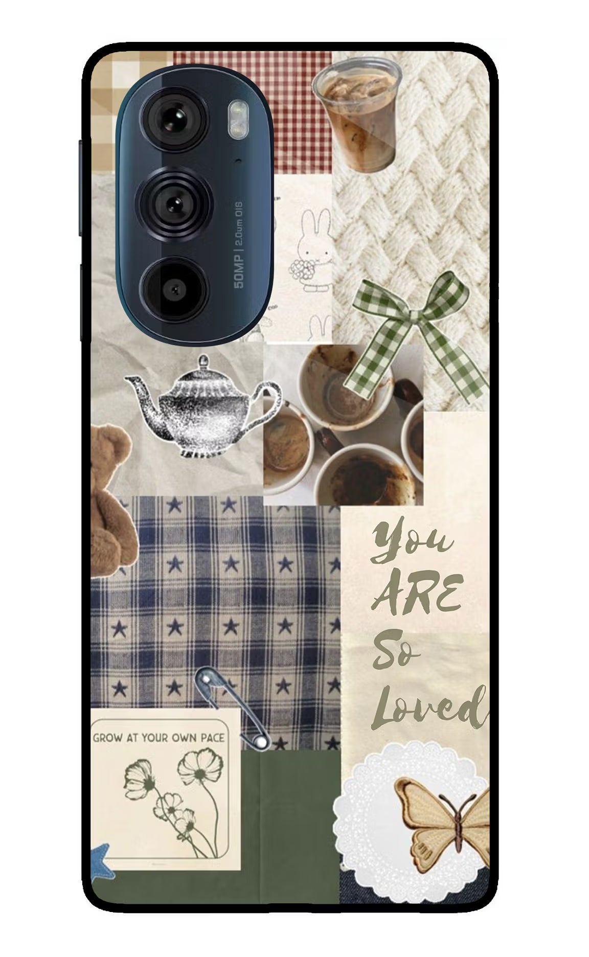 Cookie Moto Edge 30 Pro Glass Case