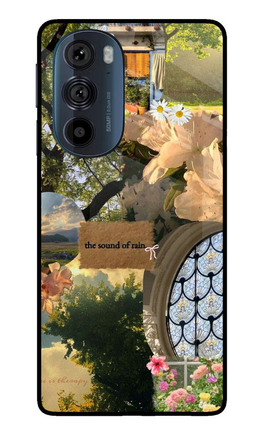 Rain Moto Edge 30 Pro Glass Case