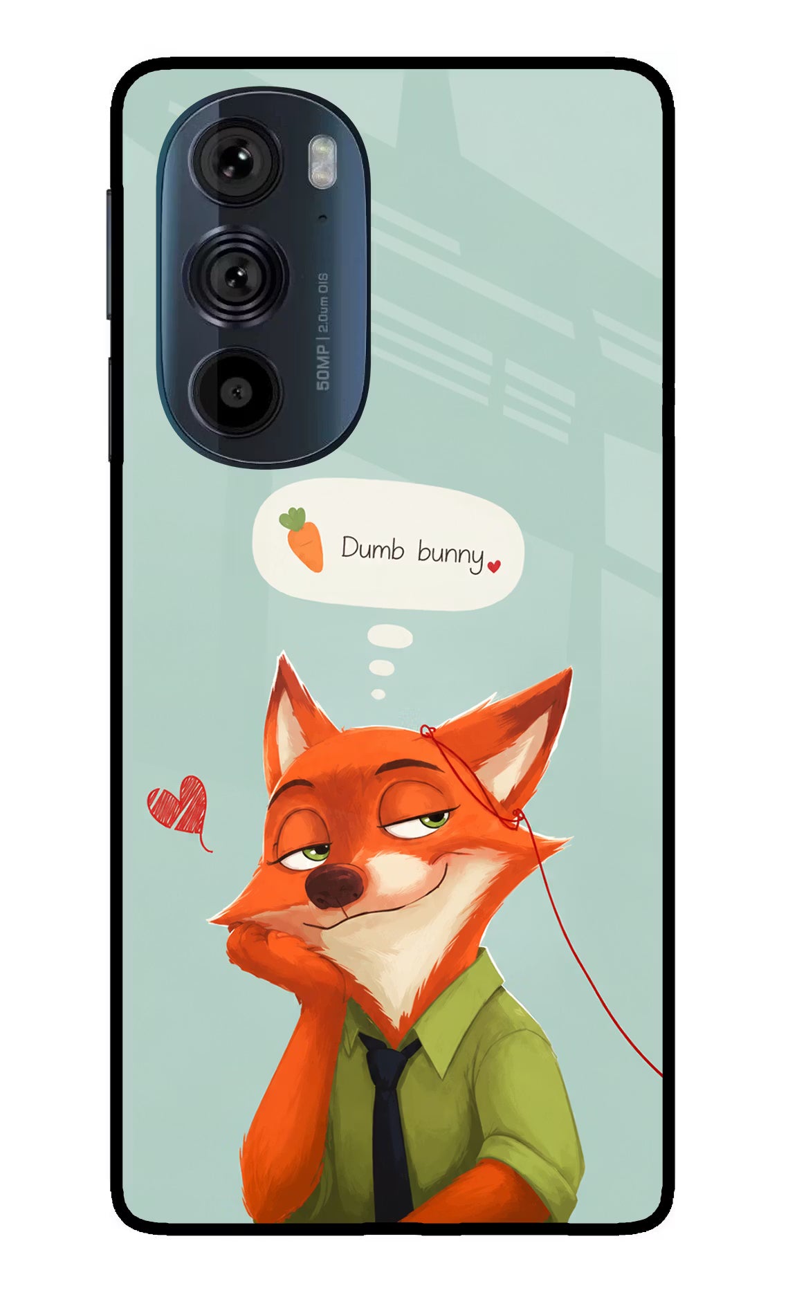 Nick Charm Moto Edge 30 Pro Glass Case