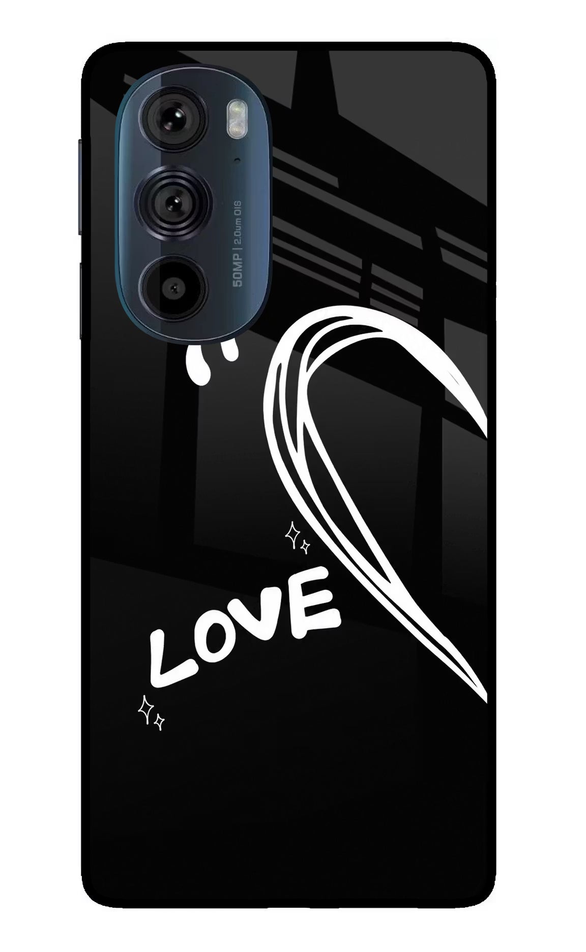 Love Line Moto Edge 30 Pro Glass Case