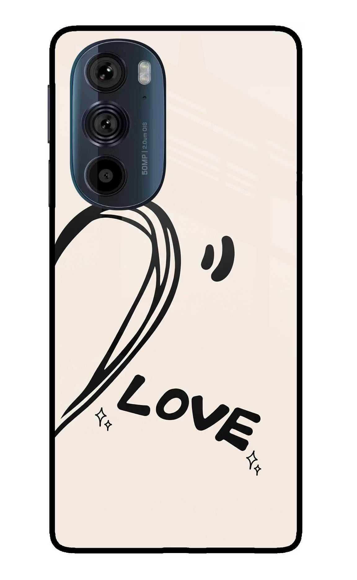 Soul Line Moto Edge 30 Pro Glass Case