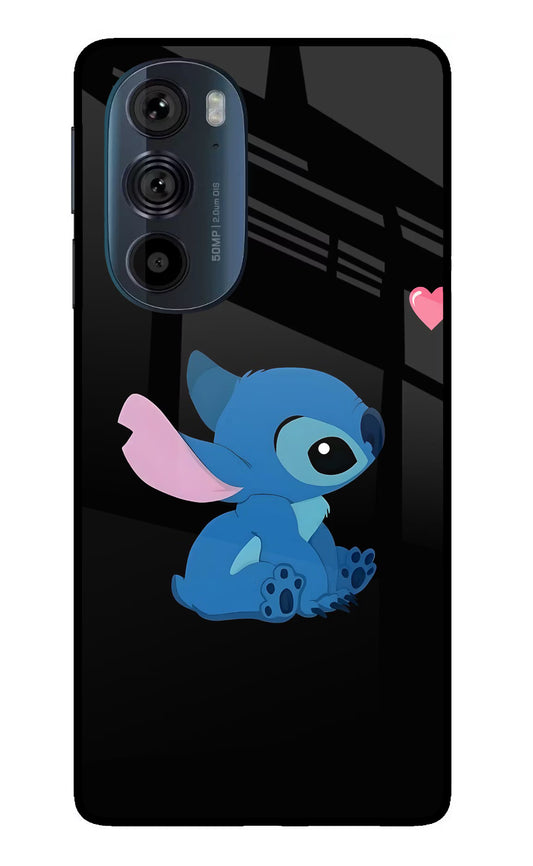 Stitch Crush Moto Edge 30 Pro Glass Case