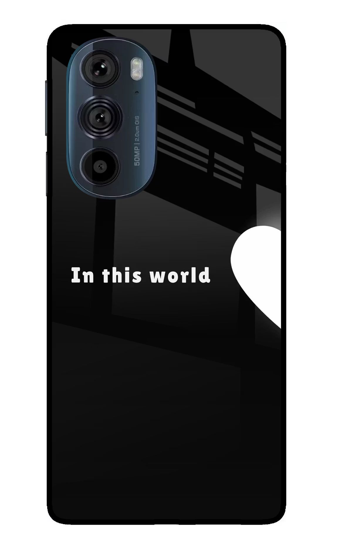 This World Moto Edge 30 Pro Glass Case