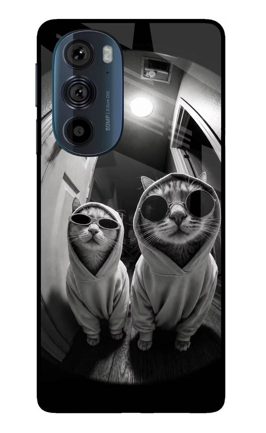 Hood Cats Moto Edge 30 Pro Glass Case