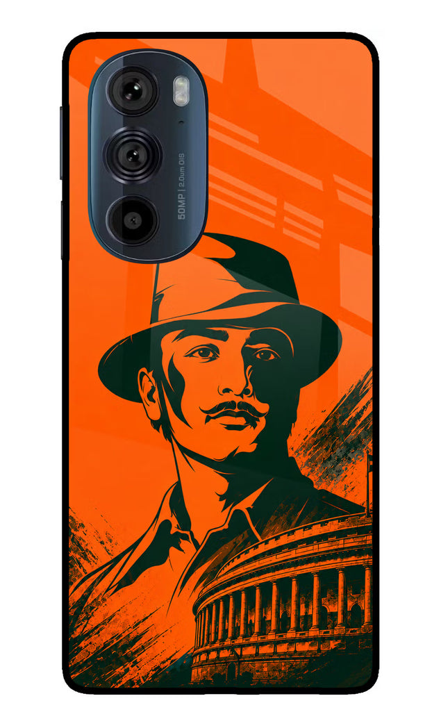 Bhagat Singh Legacy Moto Edge 30 Pro Glass Case