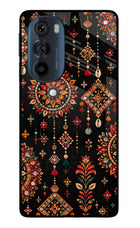 Boho Noir Moto Edge 30 Pro Glass Case