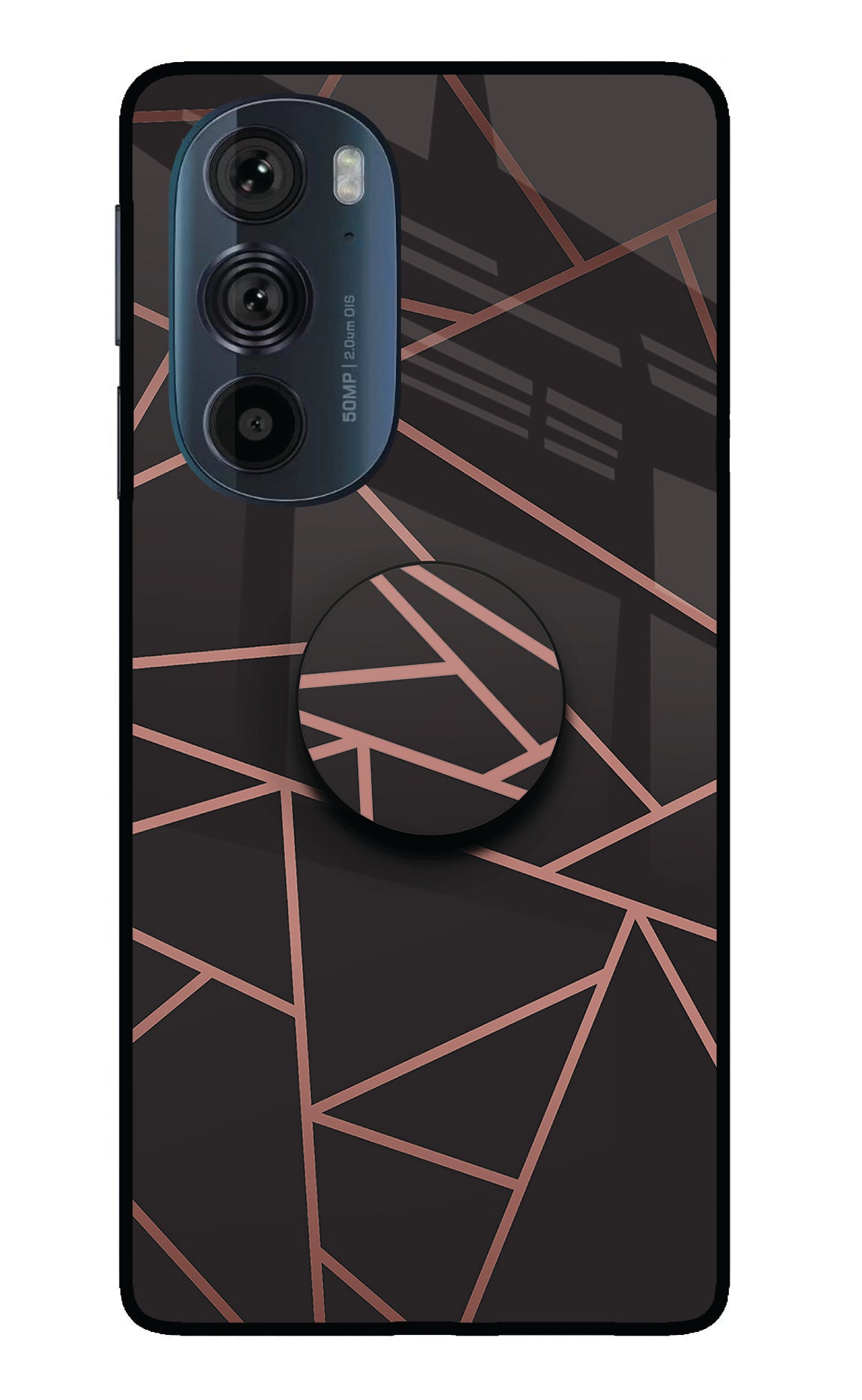 Geometric Pattern Moto Edge 30 Pro Pop Case