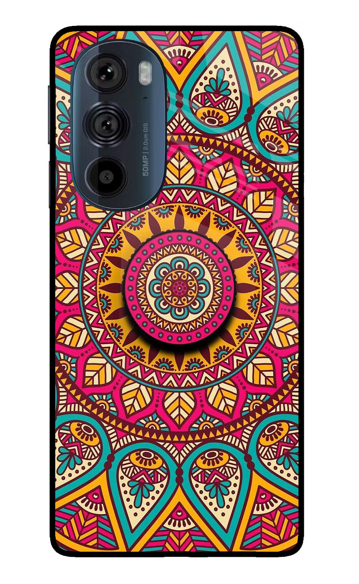 Mandala Moto Edge 30 Pro Pop Case by Casekaro
