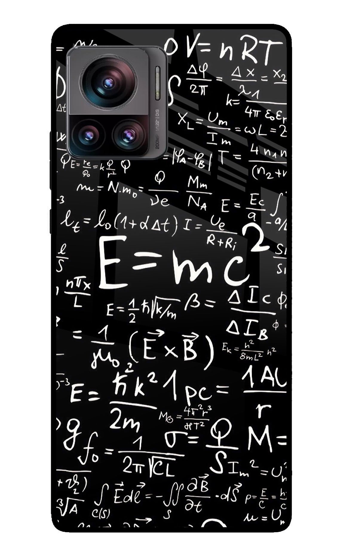 Physics Formula Moto Edge 30 Ultra Glass Case