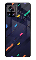Abstract Design Moto Edge 30 Ultra Glass Case