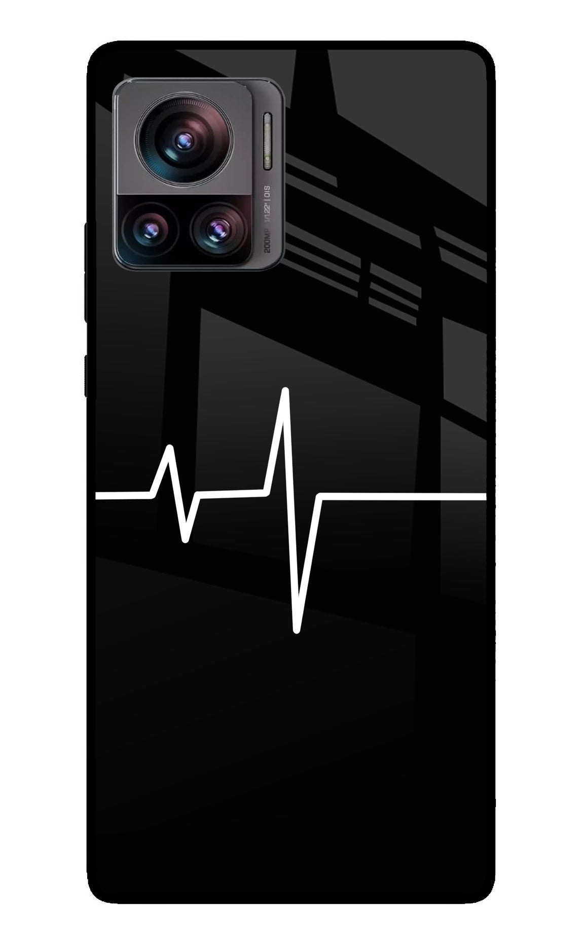 Heart Beats Moto Edge 30 Ultra Glass Case