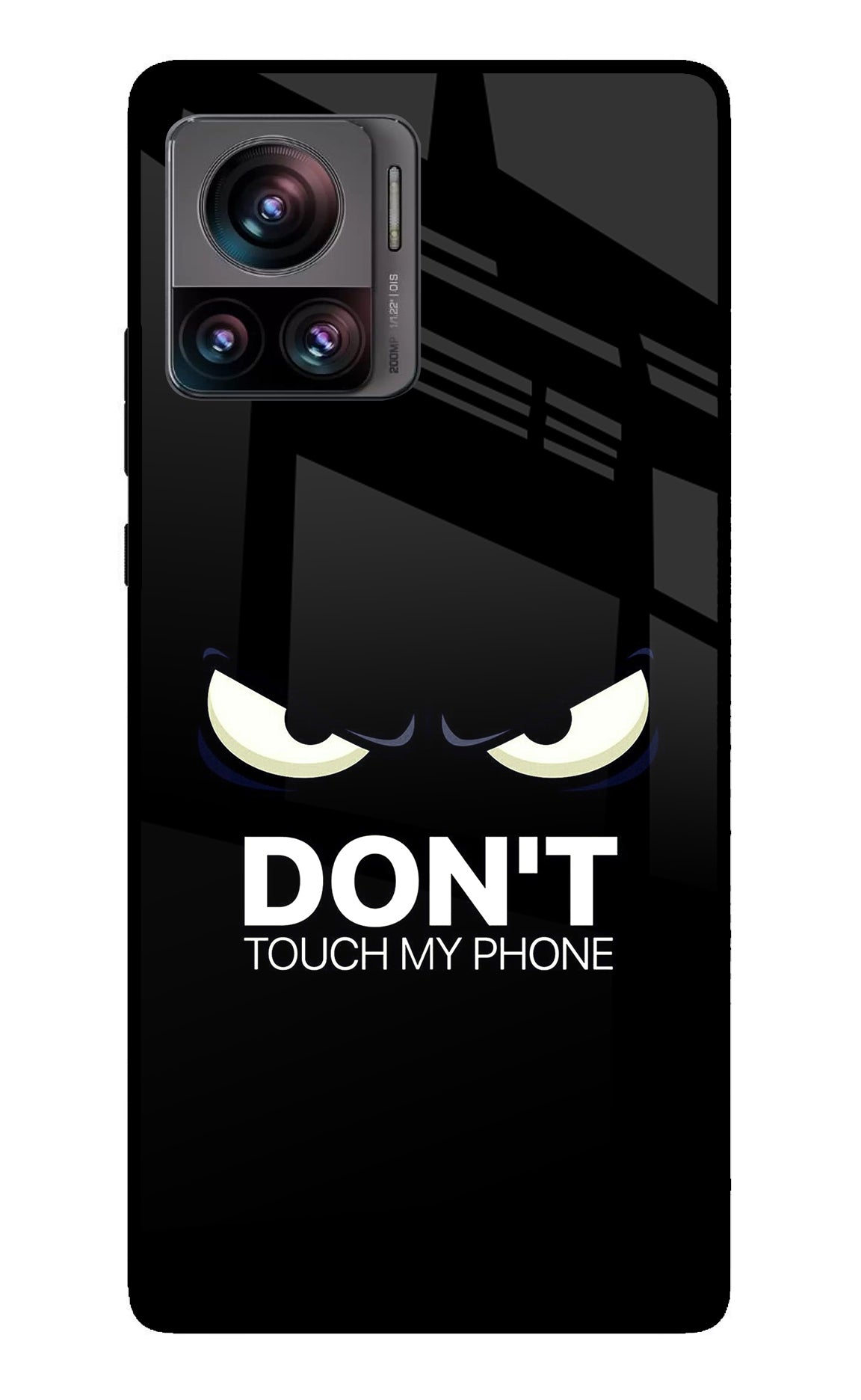 Don'T Touch My Phone Moto Edge 30 Ultra Glass Case