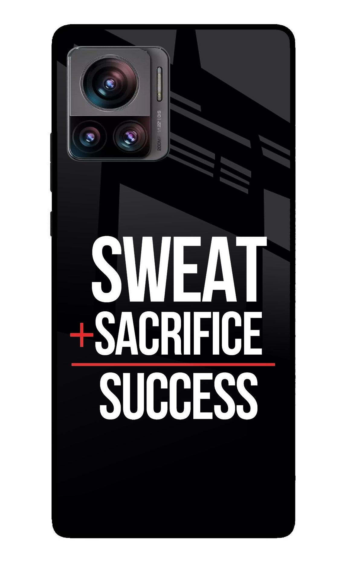 Sweat Sacrifice Success Moto Edge 30 Ultra Back Cover