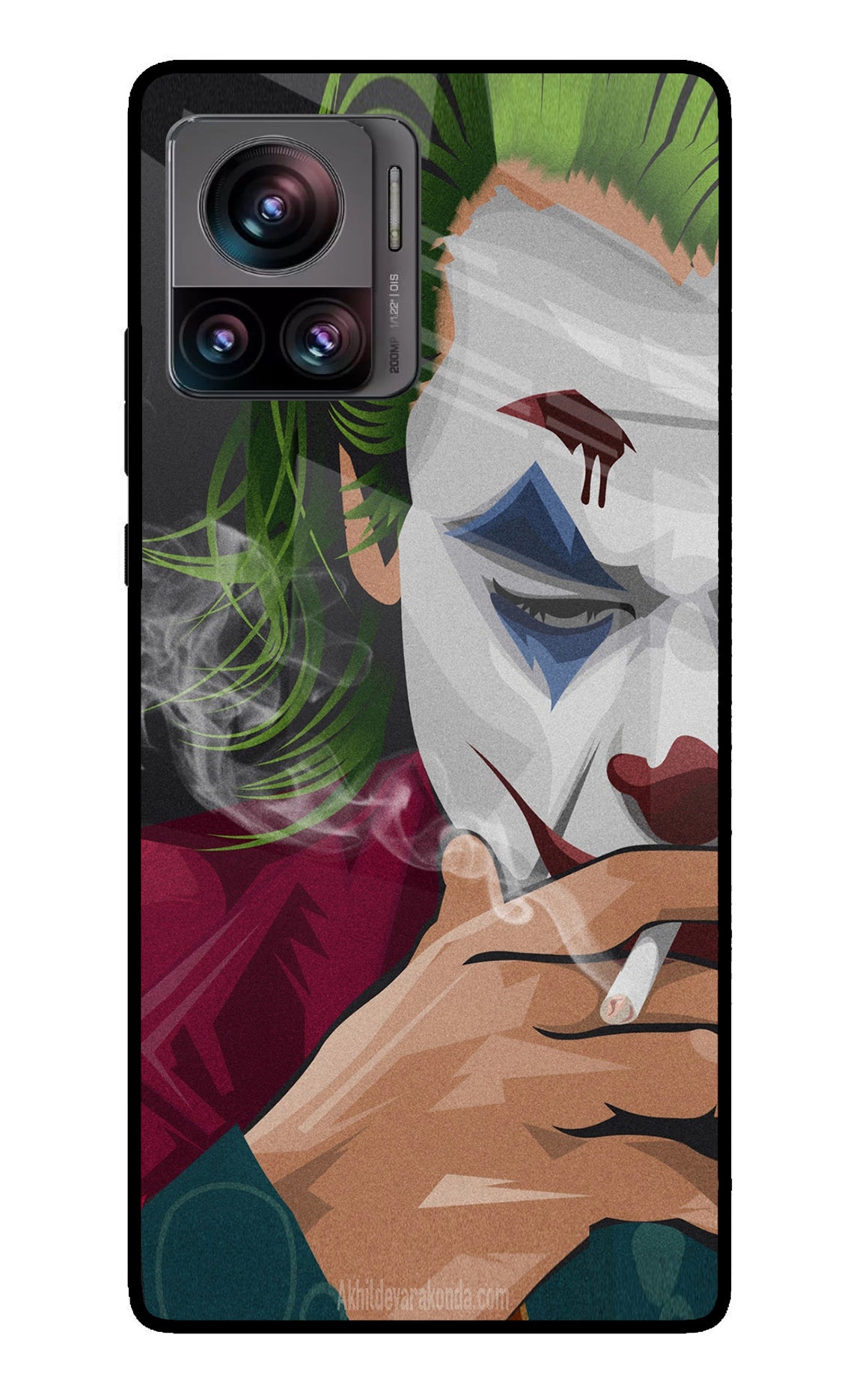 Joker Smoking Moto Edge 30 Ultra Back Cover