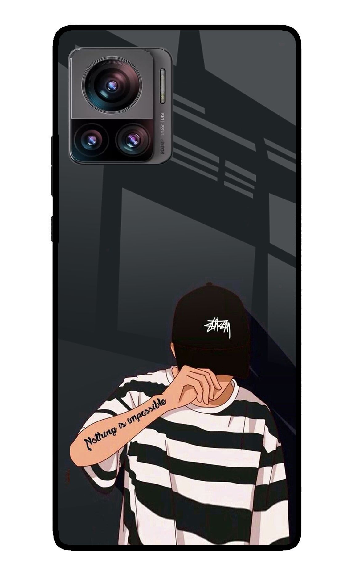 Aesthetic Boy Moto Edge 30 Ultra Back Cover