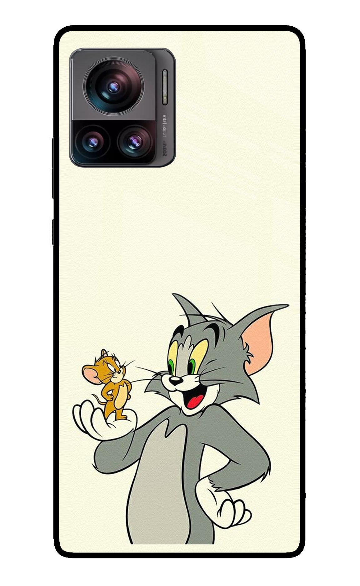 Tom & Jerry Moto Edge 30 Ultra Glass Case