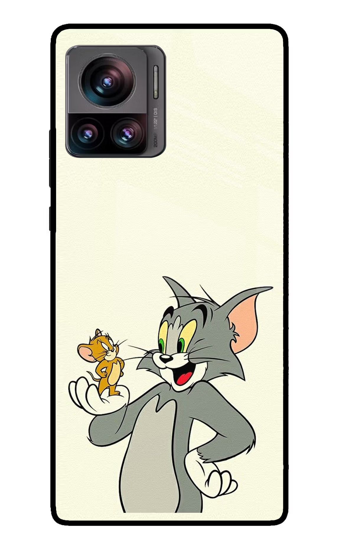 Tom & Jerry Moto Edge 30 Ultra Glass Case Back Cover by Casekaro