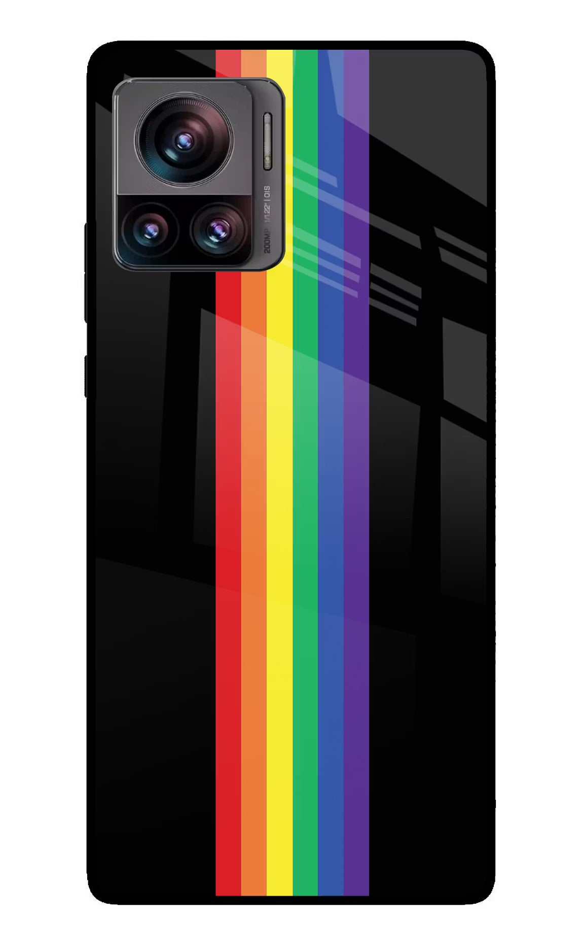 Pride Moto Edge 30 Ultra Glass Case Back Cover by Casekaro