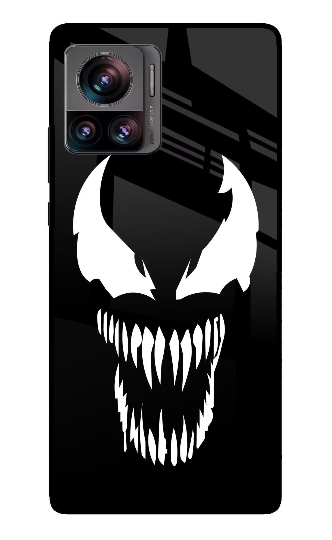 Venom Moto Edge 30 Ultra Glass Case Back Cover by Casekaro
