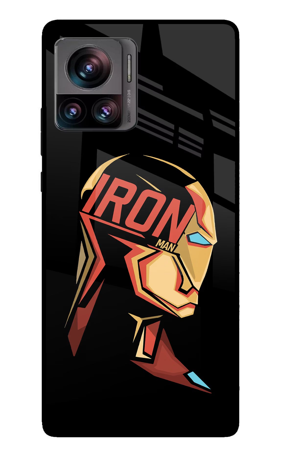 IronMan Moto Edge 30 Ultra Glass Case Back Cover by Casekaro