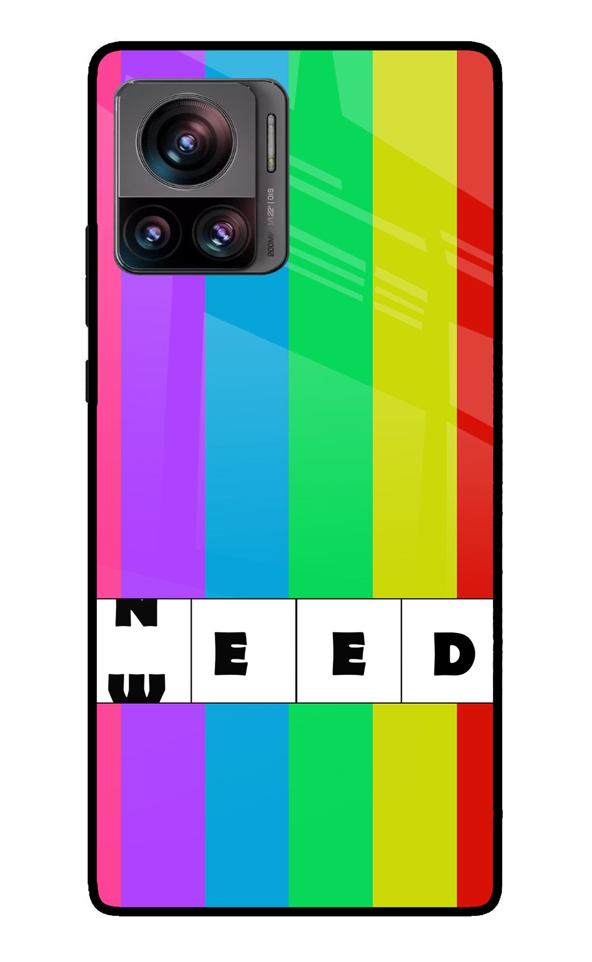 Need Weed Moto Edge 30 Ultra Back Cover