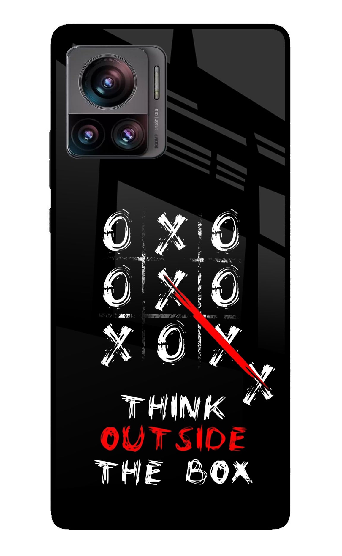 Think out of the BOX Moto Edge 30 Ultra Glass Case