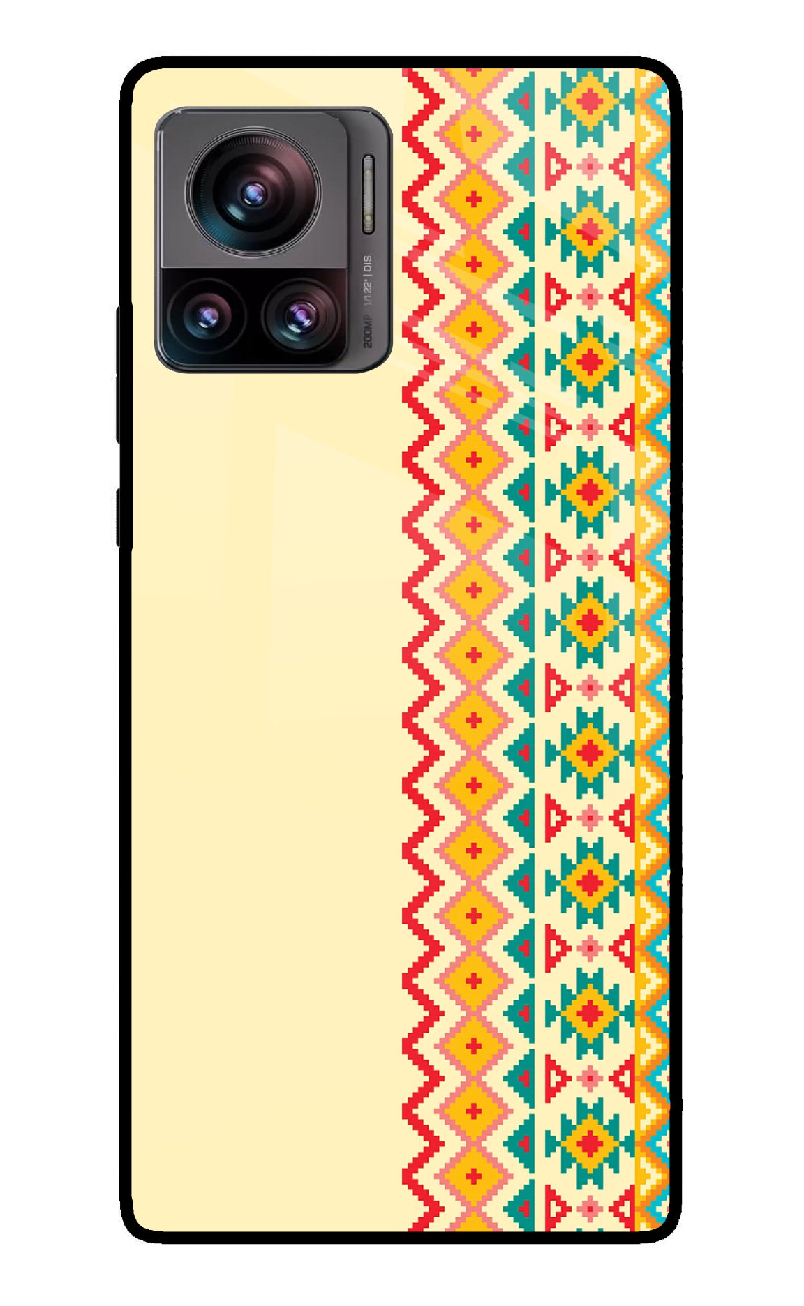 Ethnic Seamless Moto Edge 30 Ultra Back Cover