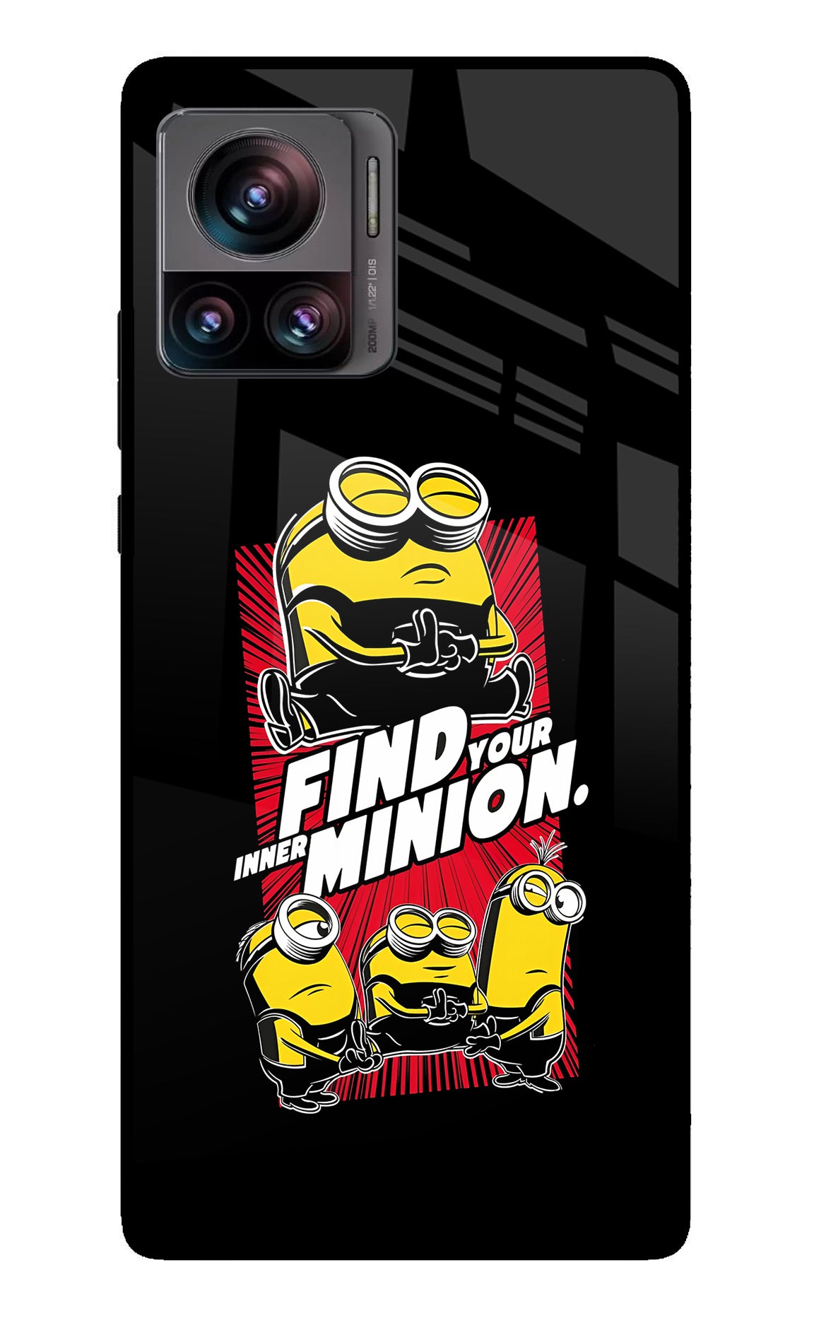 Find your inner Minion Moto Edge 30 Ultra Back Cover