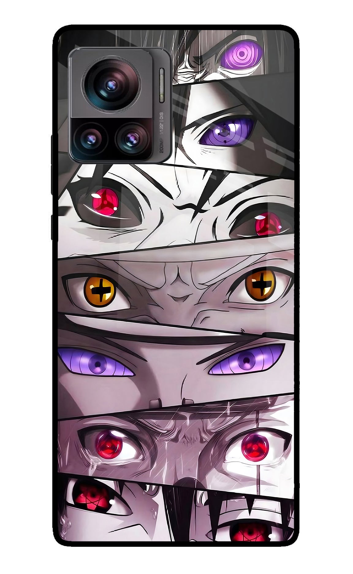 Naruto Anime Moto Edge 30 Ultra Glass Case