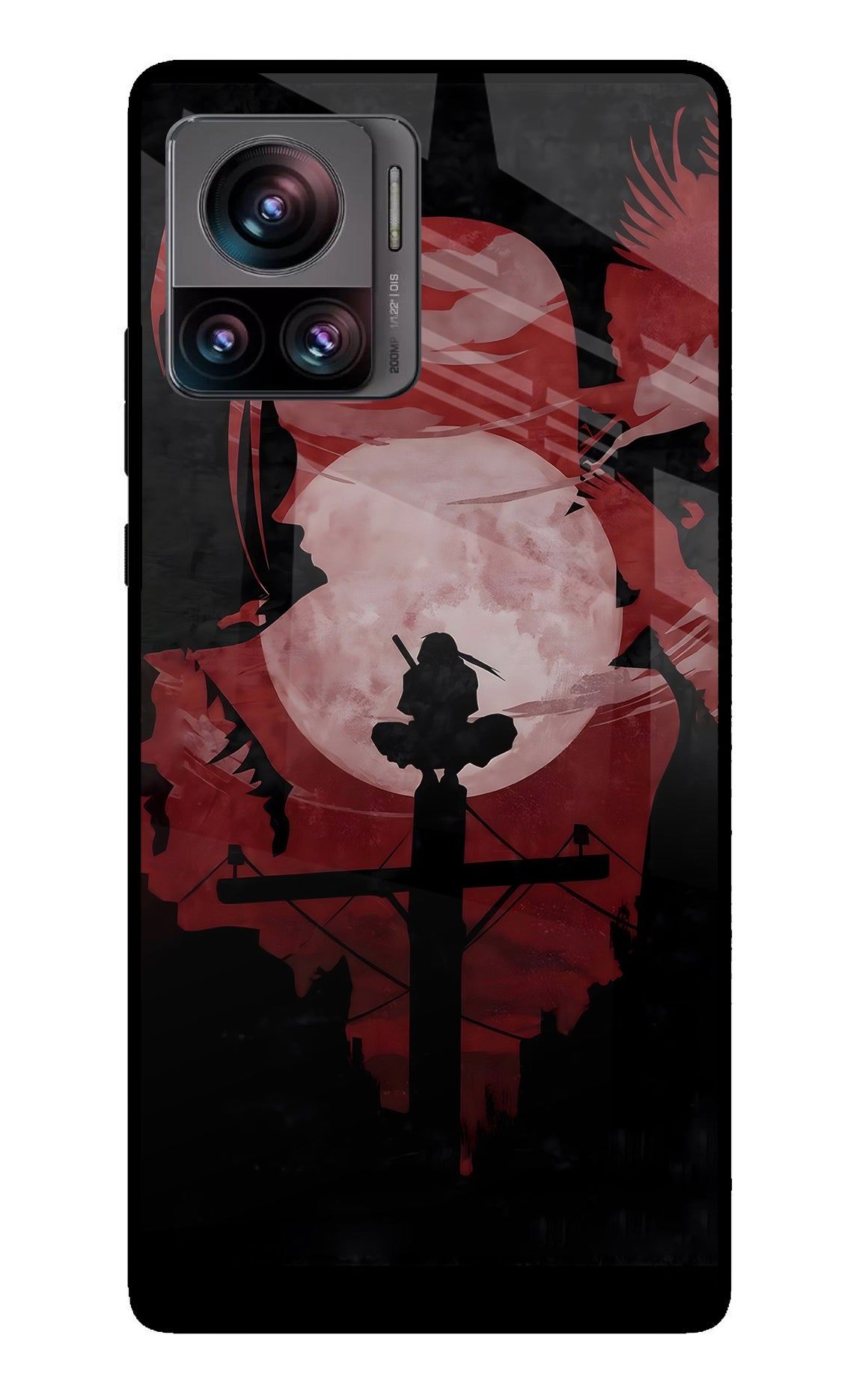 Naruto Anime Moto Edge 30 Ultra Glass Case