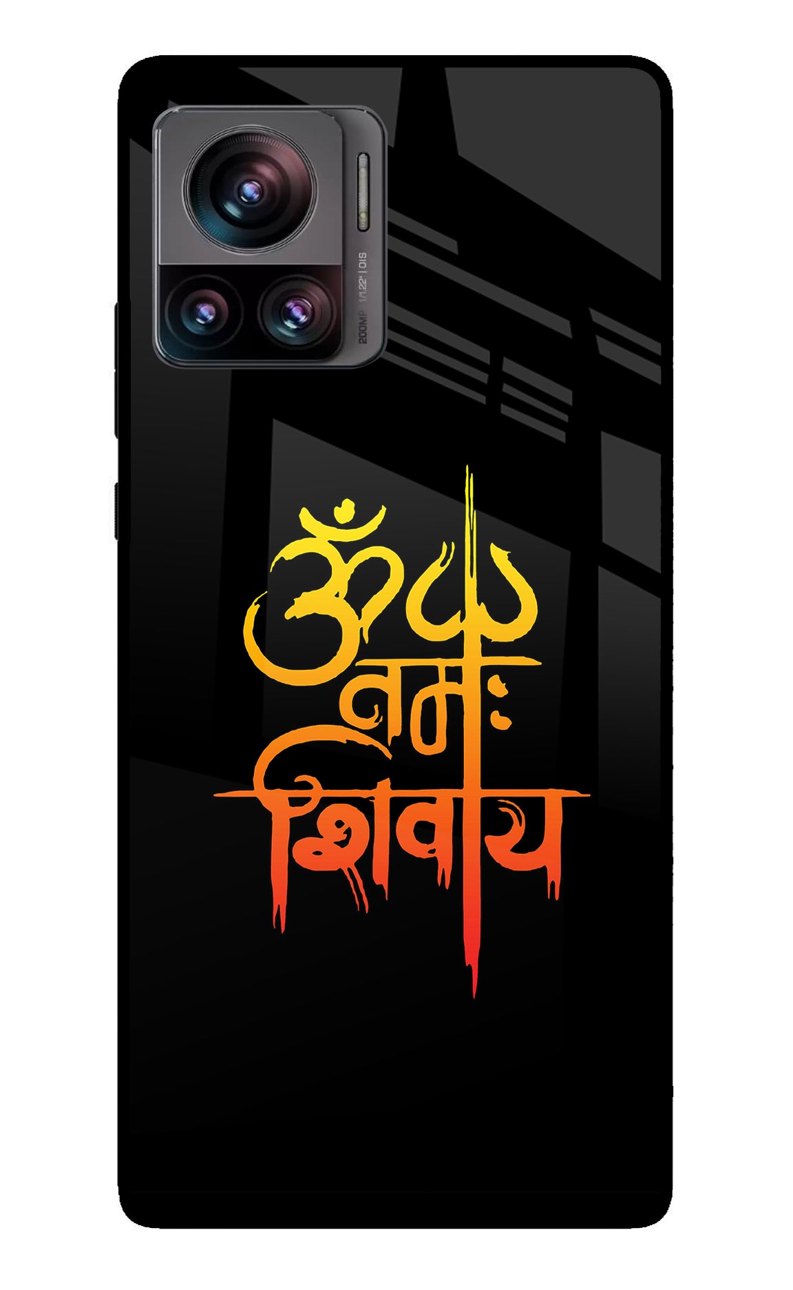 Om Namah Shivay Moto Edge 30 Ultra Back Cover