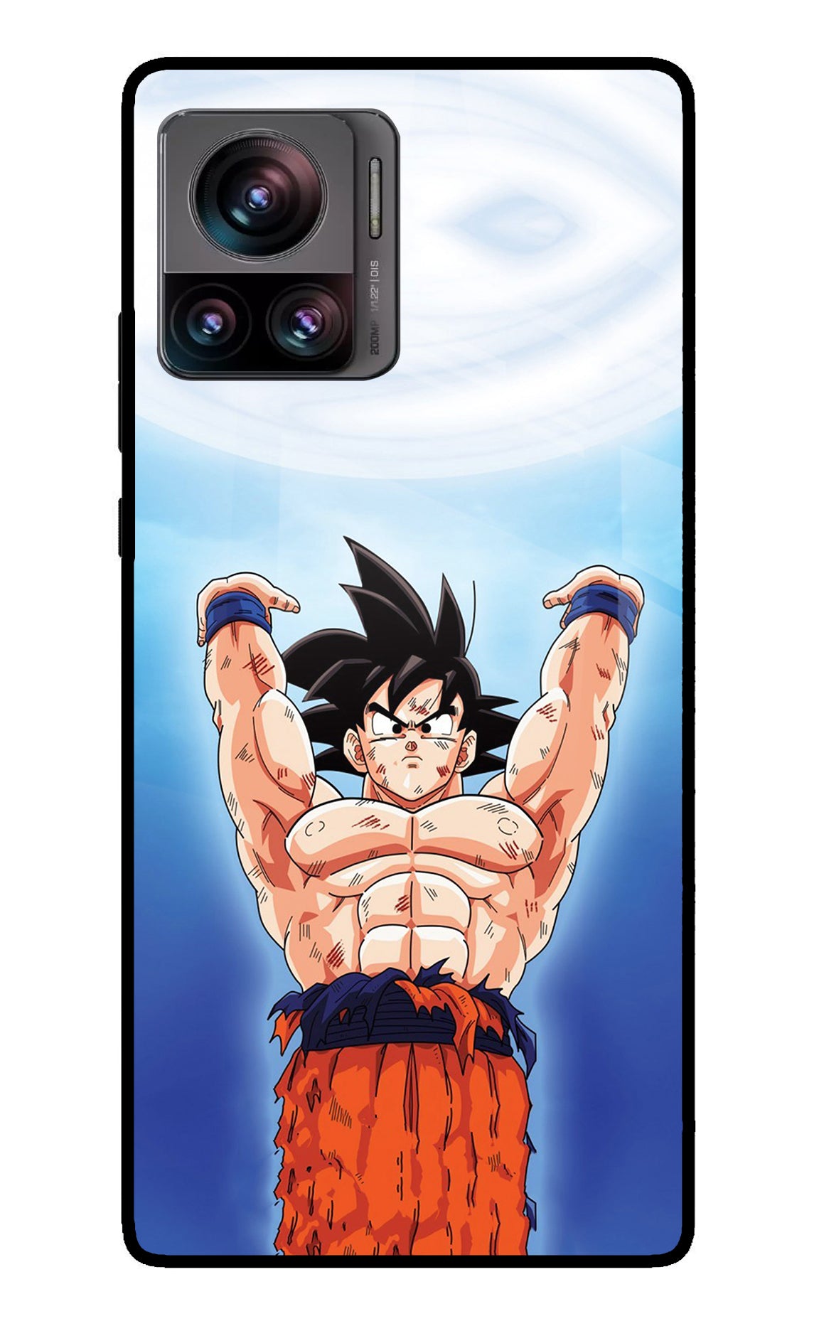 Goku Power Moto Edge 30 Ultra Glass Case