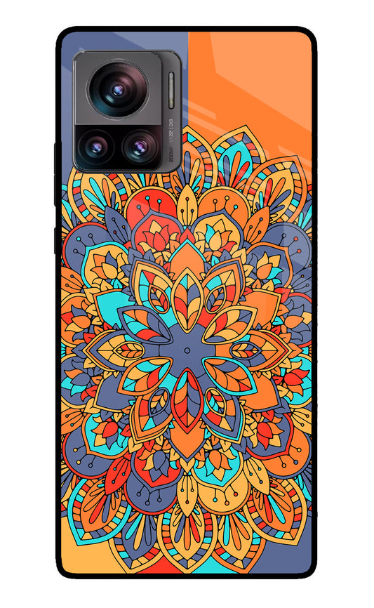 Color Mandala Moto Edge 30 Ultra Glass Case