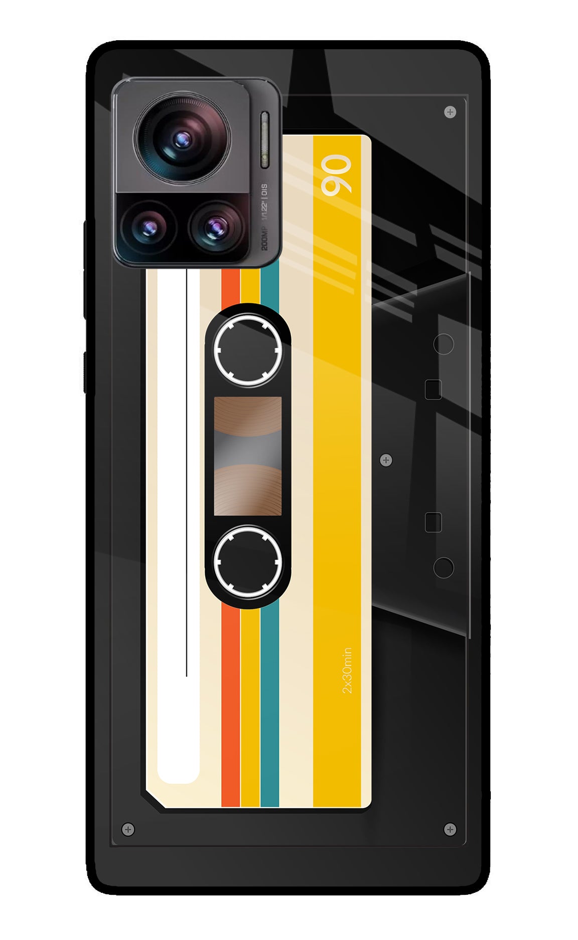 Tape Cassette Moto Edge 30 Ultra Back Cover