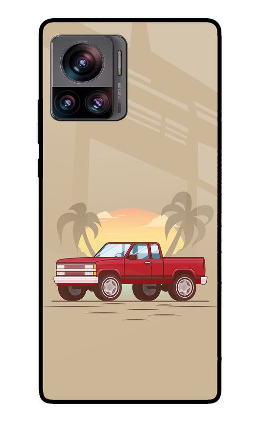 Desert Classic Drive Moto Edge 30 Ultra Glass Case