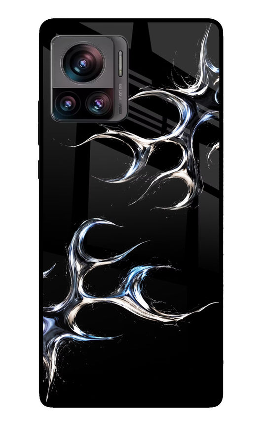 Chrome Tribal Moto Edge 30 Ultra Glass Case