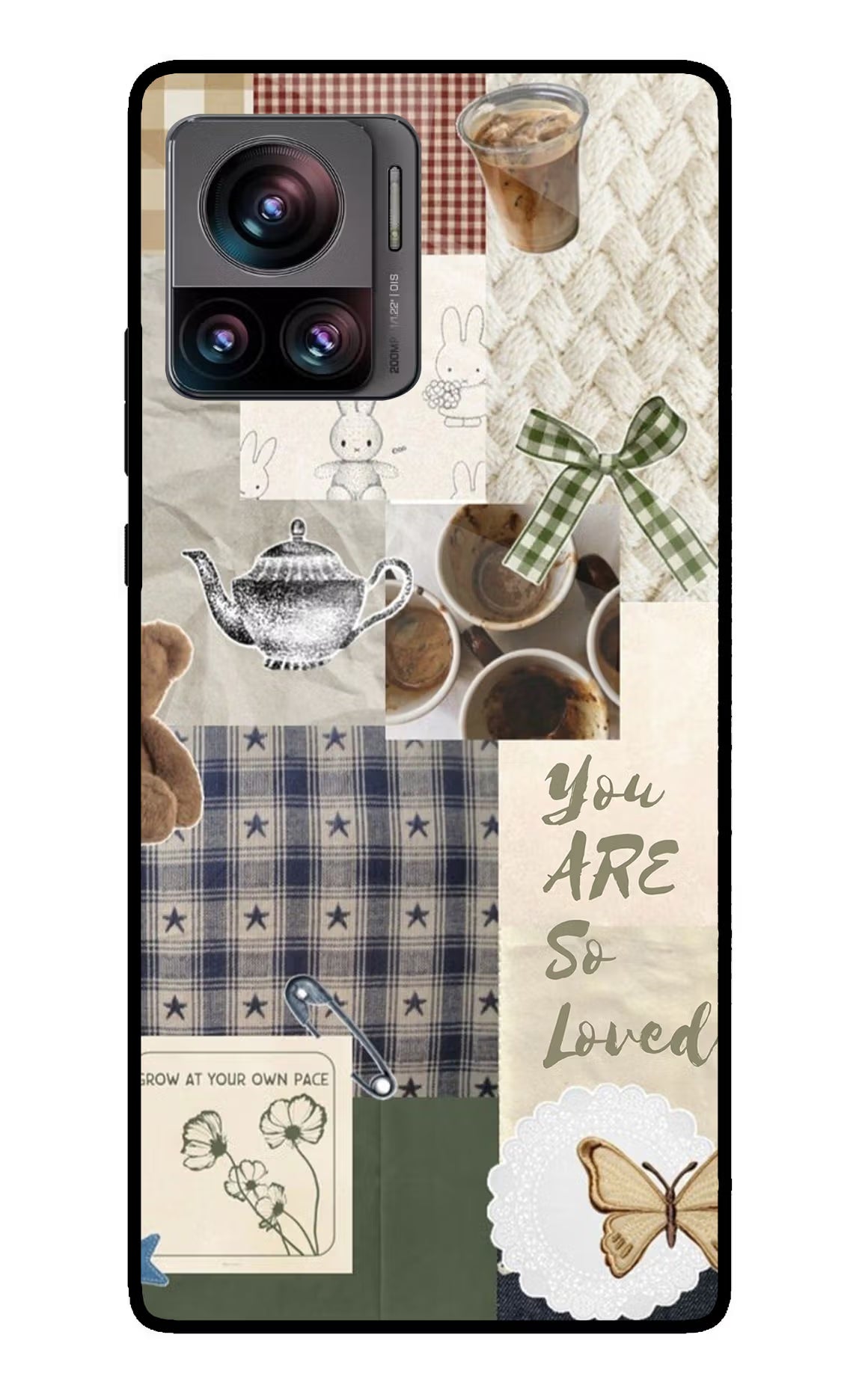 Cookie Moto Edge 30 Ultra Glass Case