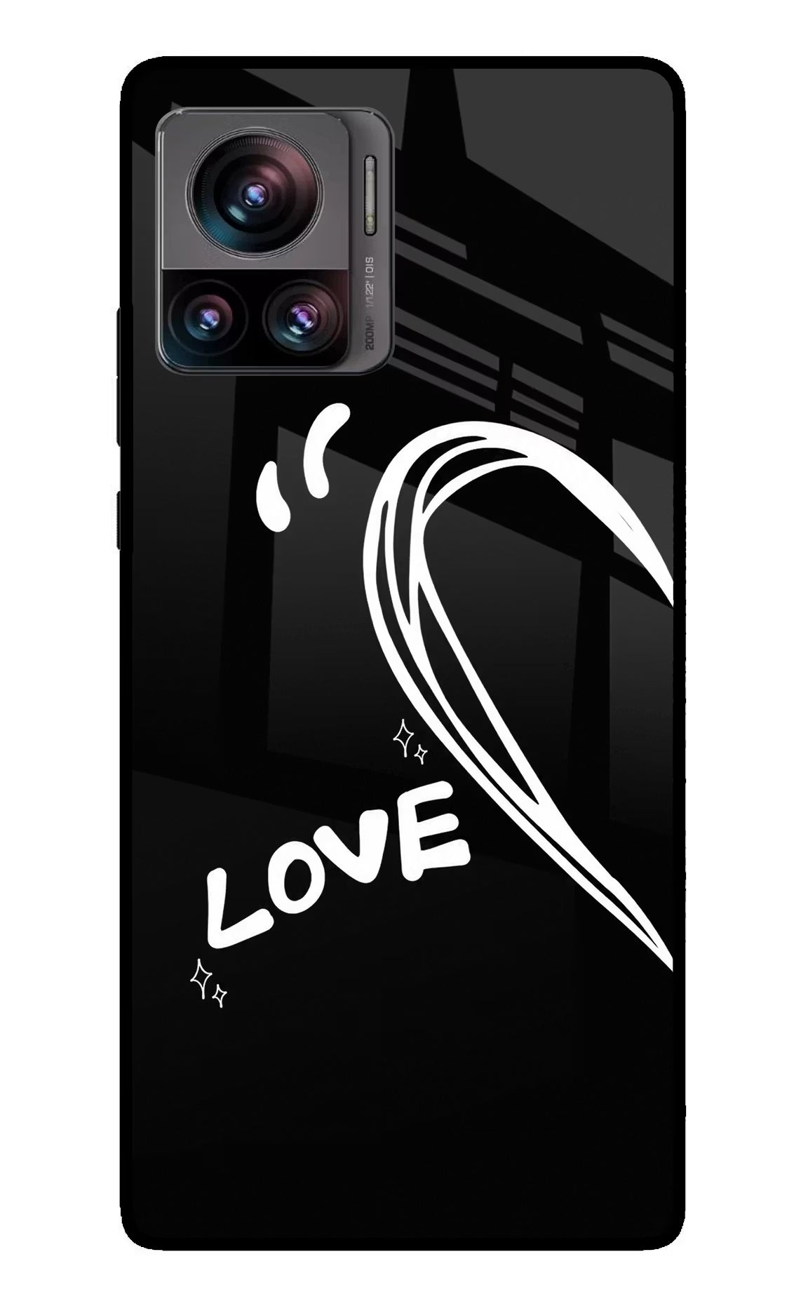 Love Line Moto Edge 30 Ultra Glass Case