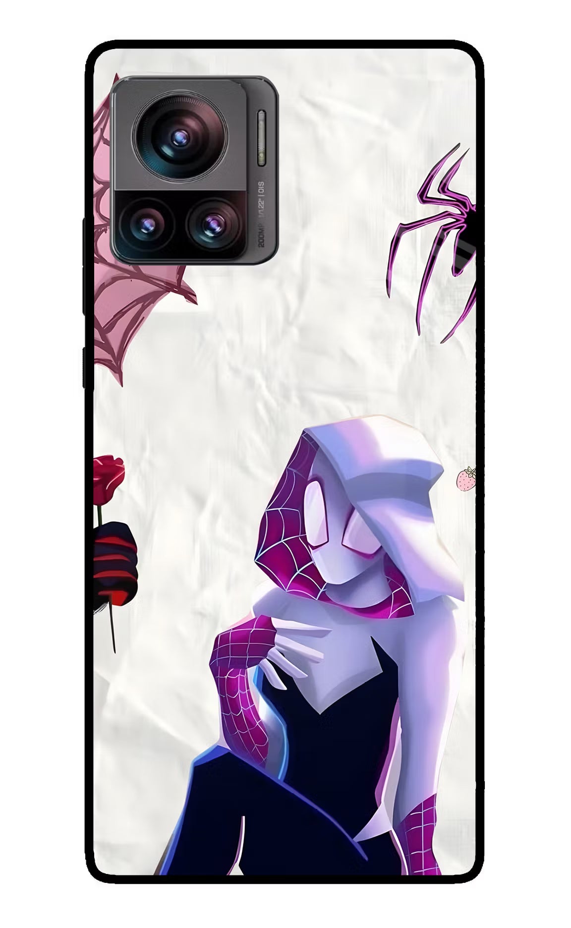Gwen Verse Moto Edge 30 Ultra Glass Case