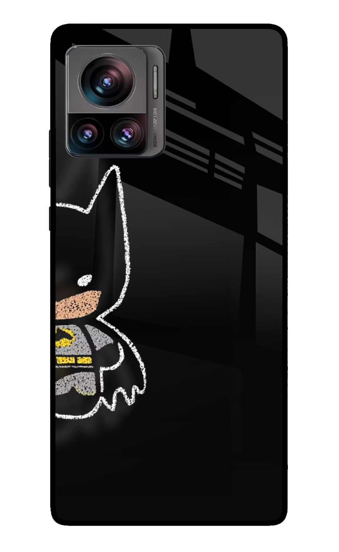 Bat Kitty Moto Edge 30 Ultra Glass Case